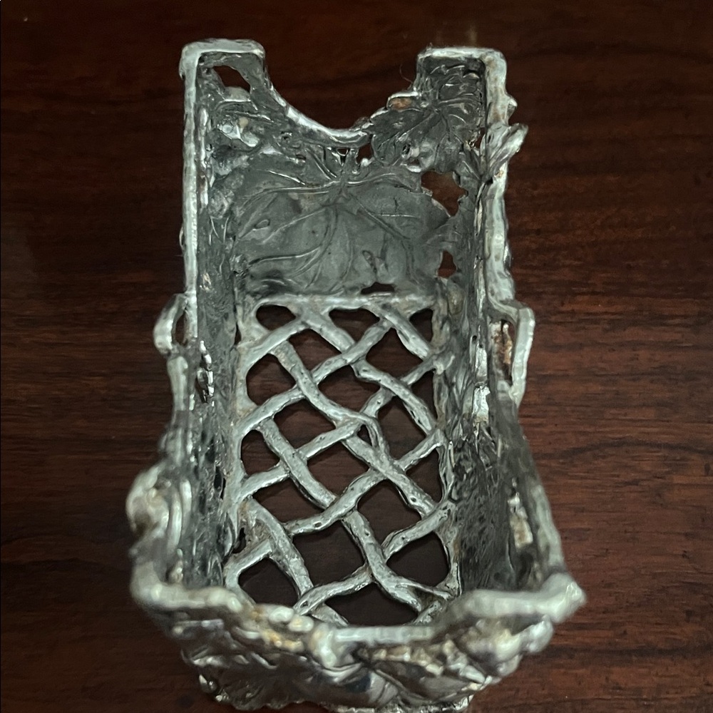 Arthur Court Silver Candle Holder